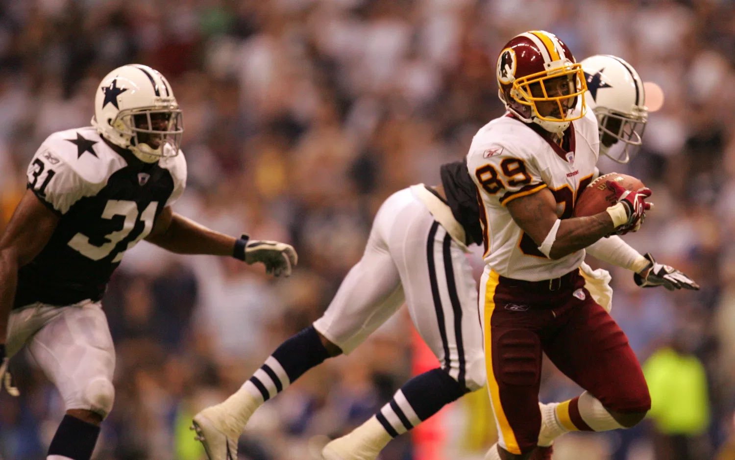 Happy Birthday to Santana Moss and these crisply burnt pieces of toast 