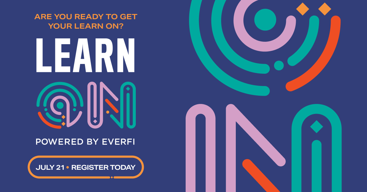 Everfi's tweet image. Are you ready to get your #LearnOn? 

Our 2nd annual LearnOn Conference offers sessions grounded in teaching the whole child. Join us on July 21 to celebrate, collaborate, connect, and make more #teacher magic. ✨

Save your free (virtual) seat ⬇️
bit.ly/3u7ZYsX