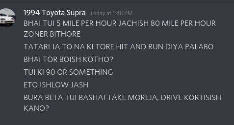 1sacchann's tweet photo. @Toyota @Official_Pengu is being poopy on discord obviously your 2003 toyota camry is better than your 1994 Toyota Supra that shit runs like my pussy when my fetus keeps making weird noises in my baller area https://t.co/KFfgRdjoNs