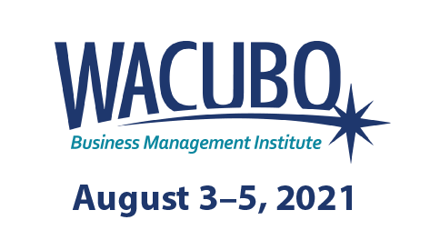 Just because #WACUBO2021 has concluded, professional development opportunities don't have to stop! Join us at the #BusinessManagementInstitute Virtual Campus August 3–5, 2021! Learn more: bit.ly/3wUh66t