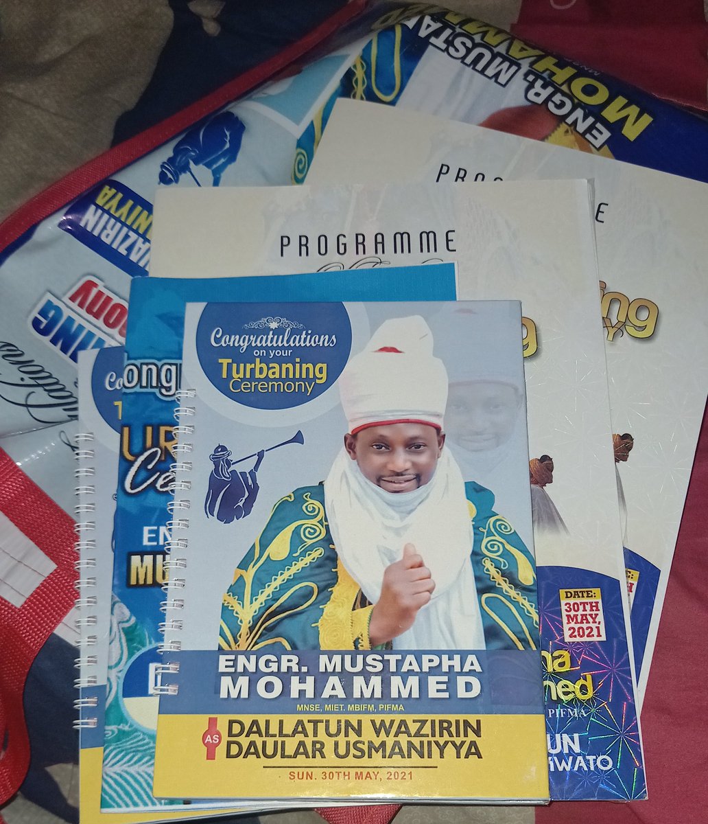 AbdooullSG's tweet photo. All gratitude goes to Almighty Allah —the Provider &amp; Eternal Lord, for having spared our lives to witness the beginning as well as the ends of the events in honour &amp; celebration of the recently turbaned DALLATUN WAZIRIN SOKOTO — Engr. Mustapha Mohammed MNSE, MIET, MBIFM, PIFMA ✊ https://t.co/XuQjApiieg