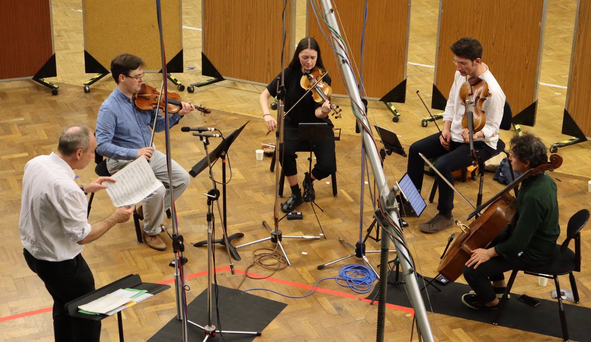 Ian Skelly (@ianskellyradio3) on Twitter photo At BBC Maida Vale tonight for a live edition of <a href="/BBCRadio3/">BBC Radio 3</a> In Concert with tenor James Gilchrist and <a href="/NavarraQt/">Navarra Quartet</a> showcasing the work of the Halifax Philharmonic Club. A song cycle James premiered and an arrangement of one of Beethoven’s best + Mozart. We’re live at 7.30 At BBC Maida Vale tonight for a live edition of <a href="/BBCRadio3/">BBC Radio 3</a> In Concert with tenor James Gilchrist and <a href="/NavarraQt/">Navarra Quartet</a> showcasing the work of the Halifax Philharmonic Club. A song cycle James premiered and an arrangement of one of Beethoven’s best + Mozart. We’re live at 7.30