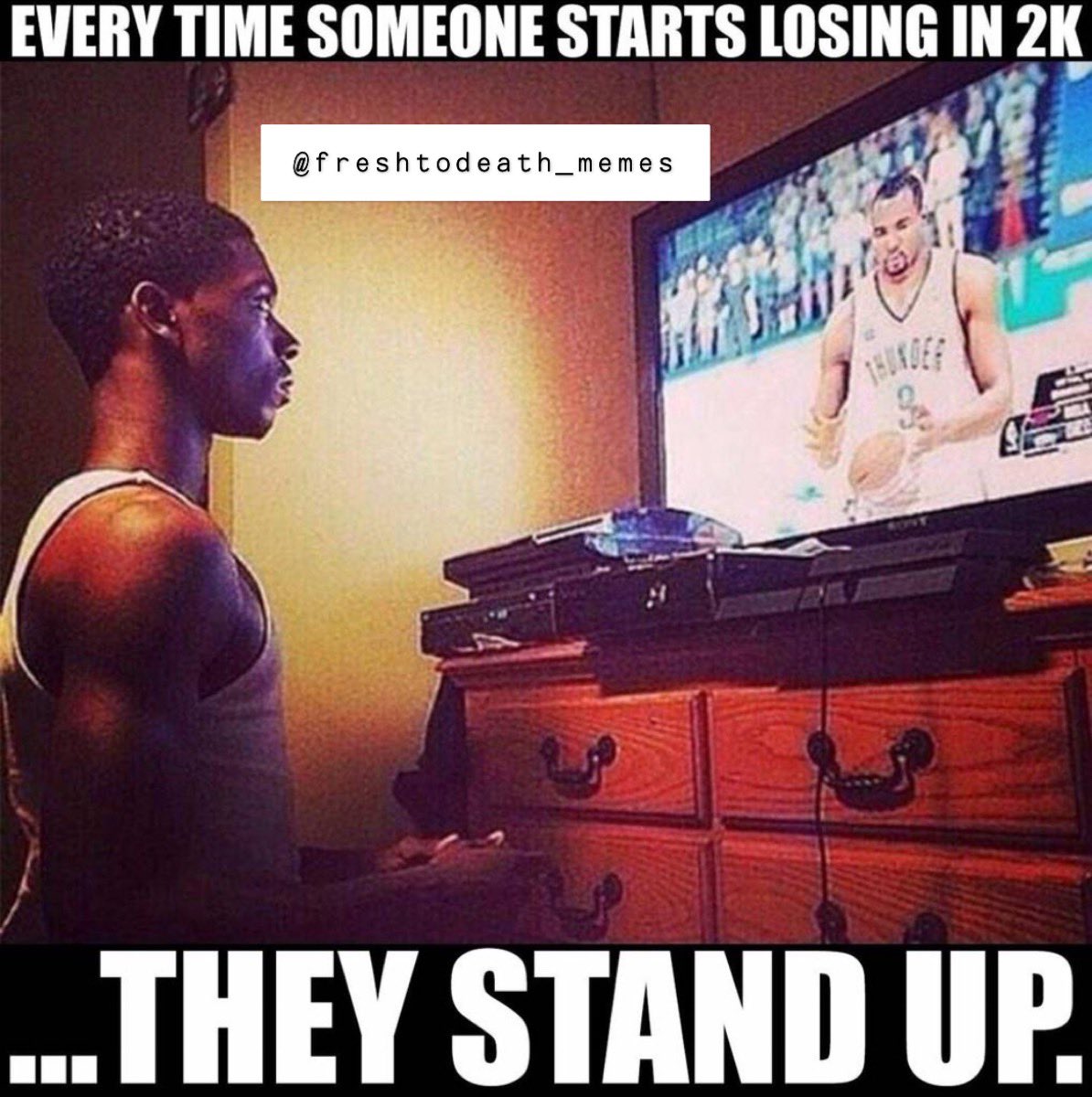 FreshToDeathClo's tweet photo. #losingin2k #2KCommunity #2kmeme https://t.co/TsBSQnJoRG