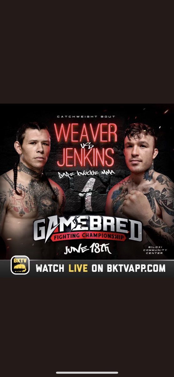 TyButler15's tweet image. Let’s go 

Chata Tuska 🔥🔥🔥🔥

@BWeaverufc