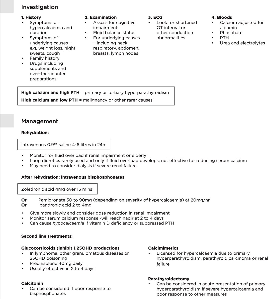 drkeithsiau's tweet photo. Guidelines on the acute management of hypercalcaemia (⬆️Ca2+) 💡📌 #MedEd 

https://t.co/DpUvFvyN6l https://t.co/UgDRH9pIsz