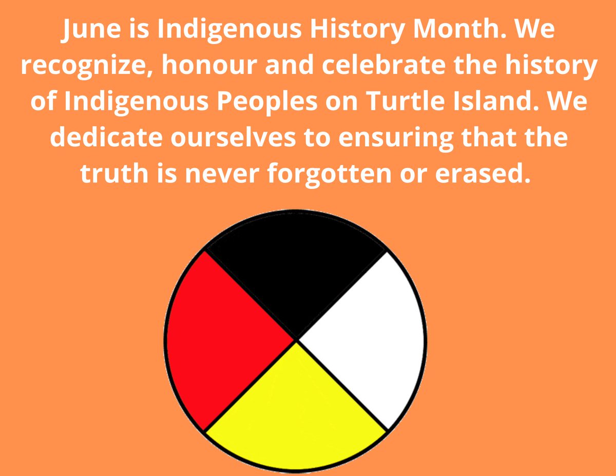 June is Indigenous History Month where we honour the history of Indigenous Peoples; where we learn, relearn and unlearn. These stories have been lost, hidden or erased. We are committed to changing that. #IndigenousLivesMatter #IndigenousHistoryMonth