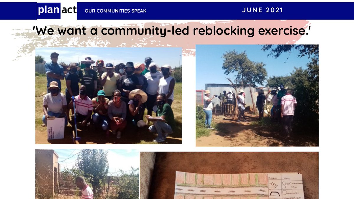 Planact_NGO's tweet photo. Our June 2021 News Journal OUT NOW! 
@Mpho52268817 and her community featured here on #reblocking #HousingForAll 

PDF here https://t.co/hQZKj32ChF https://t.co/aRKbeejSSx