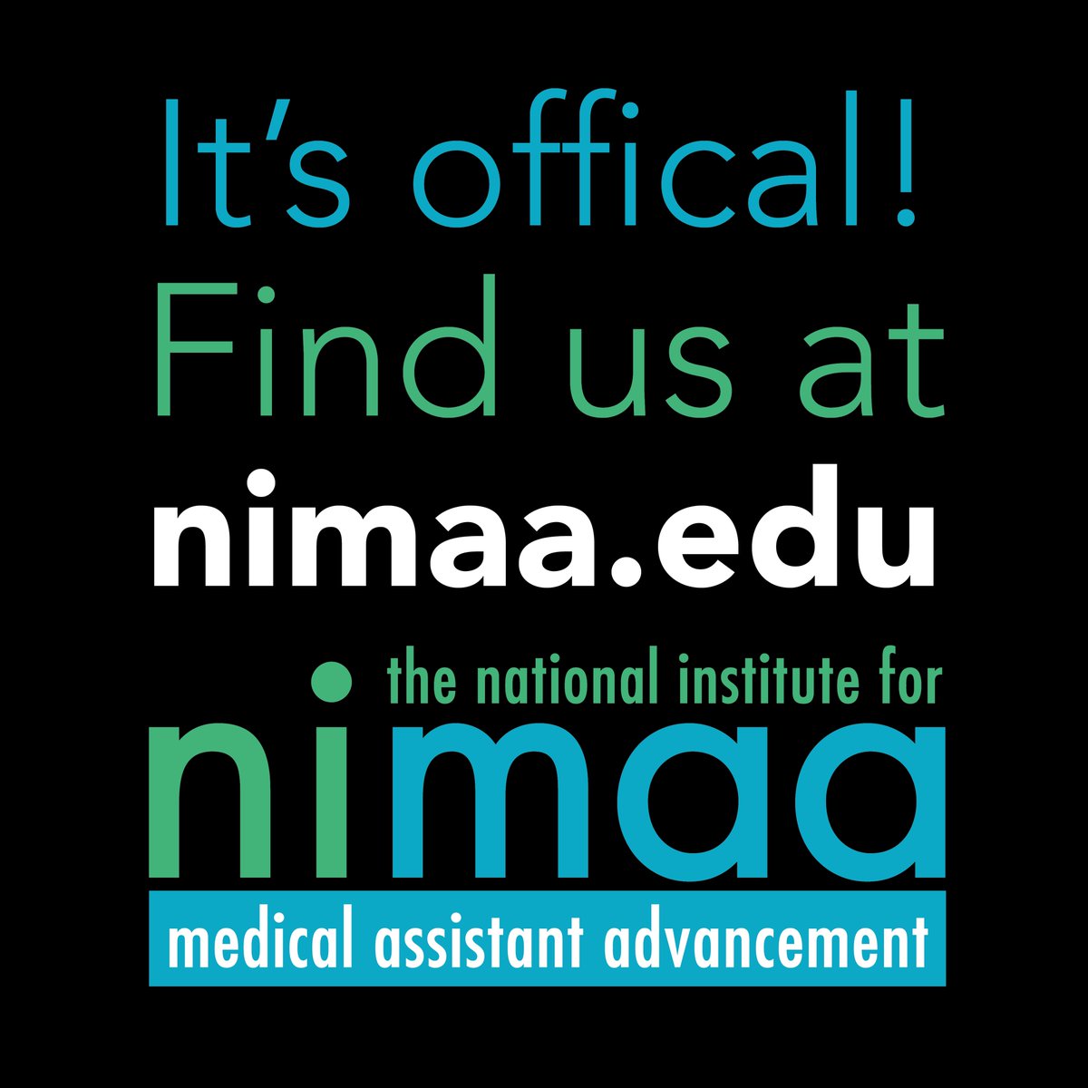 NIMAAedu's tweet photo. BIG NEWS: We've moved - https://t.co/l7gDsc6AXN is now https://t.co/xMmPSsoRdO 🎉 🎉! Stay tuned for more benefits to come! https://t.co/cqva9uSZ8W