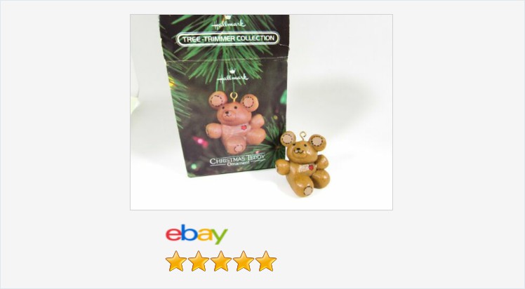 EtagereAntiques's tweet photo. Hallmark Tree Trimmer Ornament Christmas Teddy Bear Vintage 1980 | eBay #hallmark #vintagehallmark #Christmasornament #Christmas #hallmarkornament #TreeTrimmer #ChristamsTeddy #TeddyBear 
https://t.co/NvoHZgmThI
(Tweeted via https://t.co/nQi0oquTl3) https://t.co/HRhF9SoqYa