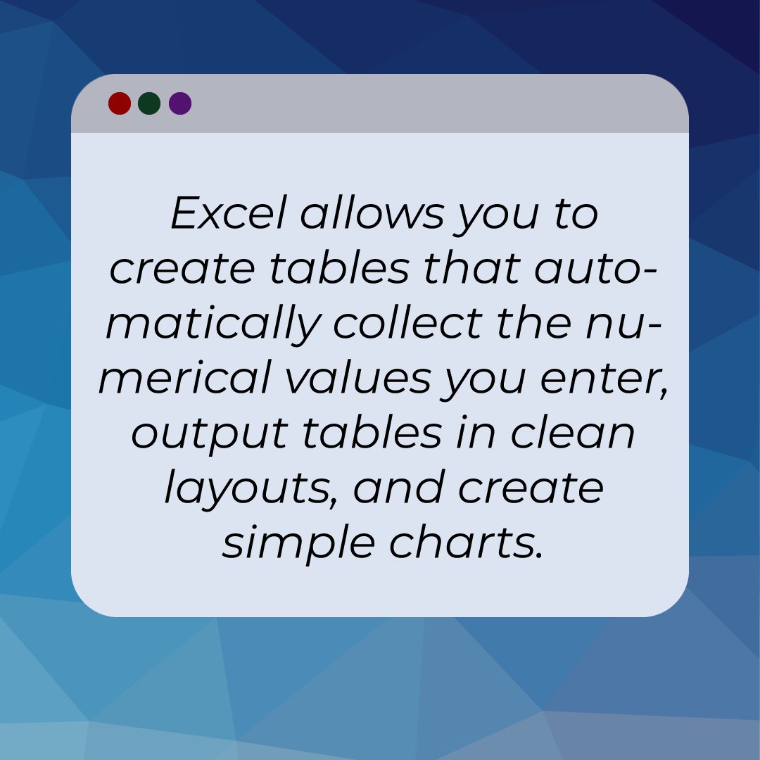 SeditioSoft's tweet photo. What is Microsoft Excel? 
.
.
#Microsoft #MicrosoftEDU #Excel #DigitalMarketing #Developer #Soft #Software #microsoftlife #information https://t.co/uVczObfxpE