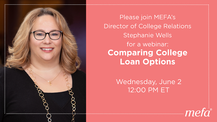 Join tomorrow's Comparing College Loan Options webinar for a better understanding of what to know before borrowing a loan for college. Register now: bit.ly/2T1sgHE #CollegeLoan #BorrowWisely