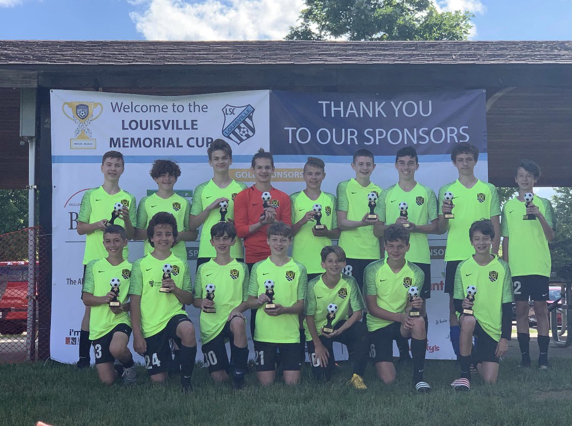 CantonForce's tweet photo. Canton United 07 boys won Louisville Tournament this past weekend. They were undefeated.

Way to go boys! https://t.co/lqGezshOVm