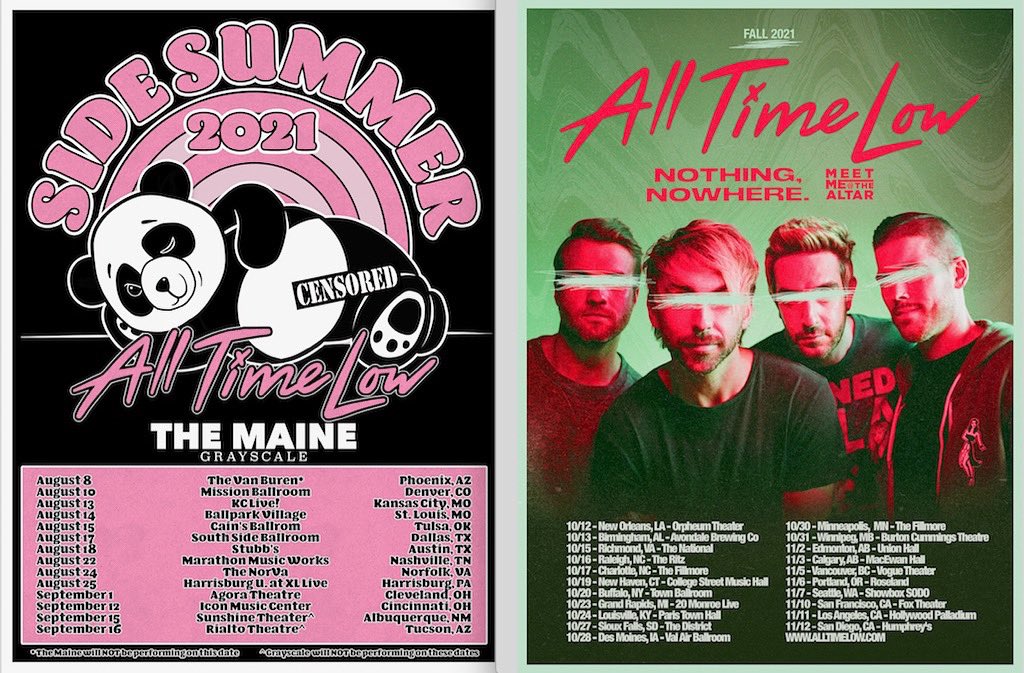 To be clear, the dates that are on pre-sale today are the Side Summer and Fall Tour dates that were announced today. The Sad Summer Fest dates are already on sale.