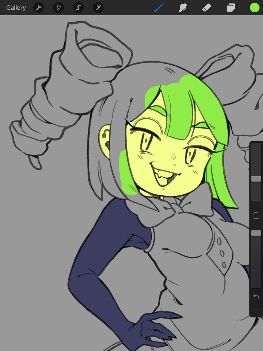 mimimimimimimi i hate drawing twin drillssss 