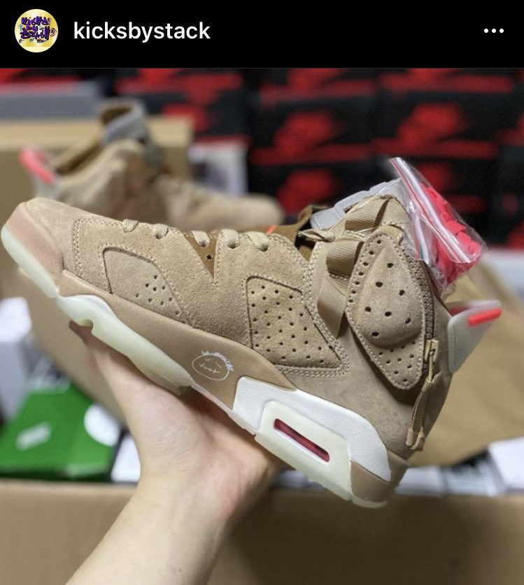 kicksbystack's tweet image. Travis Scott 6s for sale size 7-13 best shoe plug out