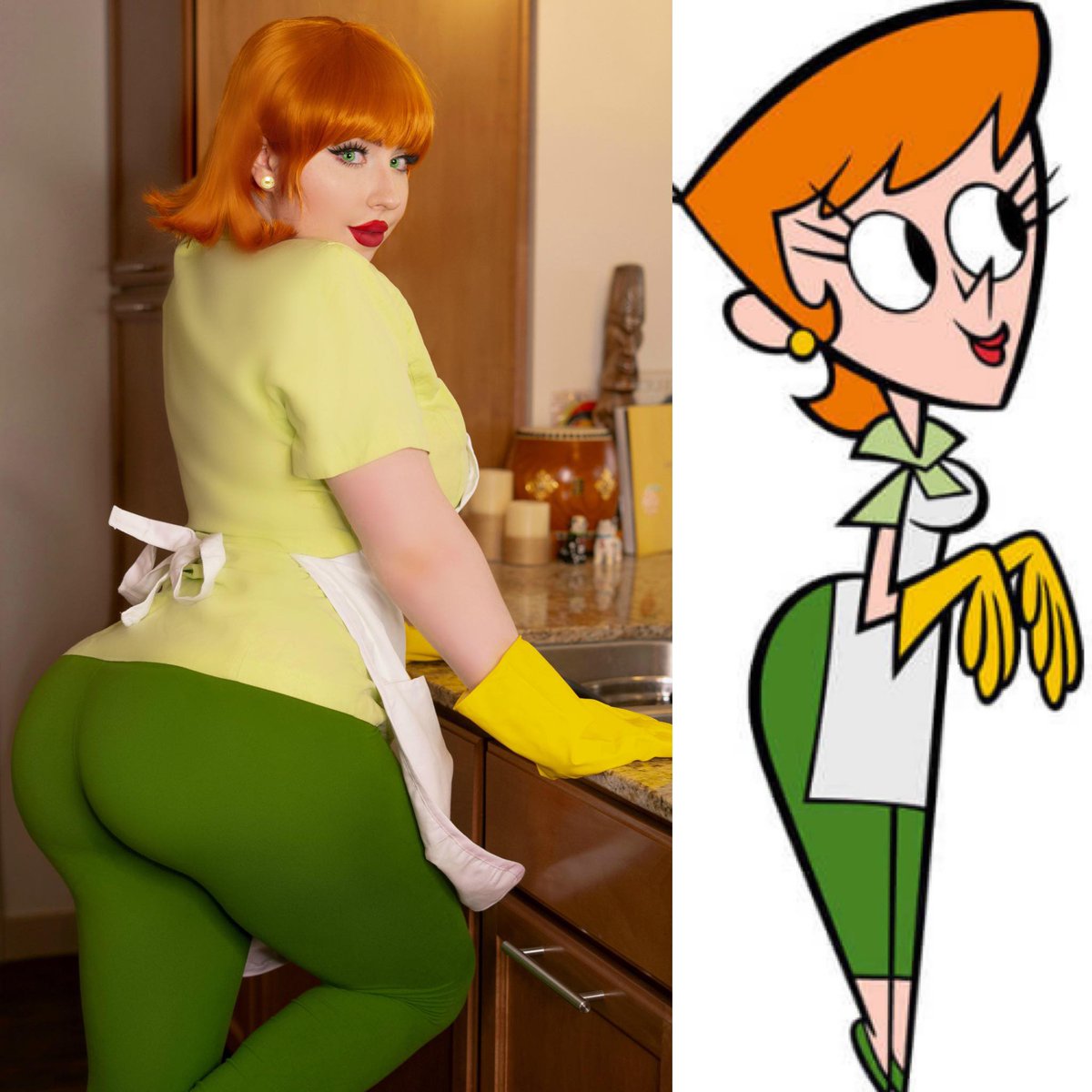 Some Cosplay of Cartoon MILFs featuring classic redheads: Lois Griffin and ...