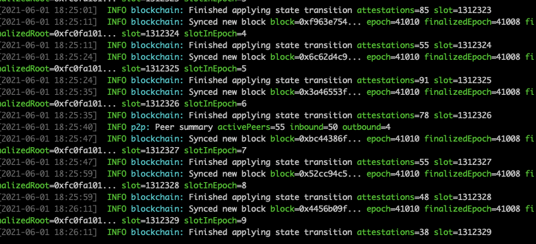 qc_qizhou's tweet photo. Ran an ETH2 prysm node (@prylabs) on DO.  A couple of takeaways: 

1, ETH1 node is much more expansive than ETH2.  The current storage cost is 473G vs 15G.

2, Using a free https://t.co/KpEH2Xf0Sd account is good enough to serve as the ETH1 node (40,000 used/100,000 free reqs) https://t.co/bu63mh1wca