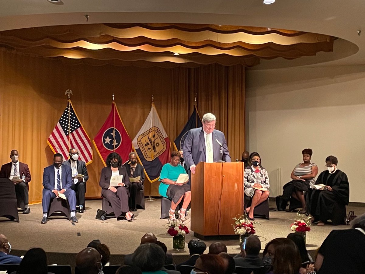 Proud of my appointment and to take part today in the Investiture Ceremony of Carolyn Watkins, Municipal Judge Div. 1. Her lifetime of public service, legal experience, and character have prepared her well for this new position.