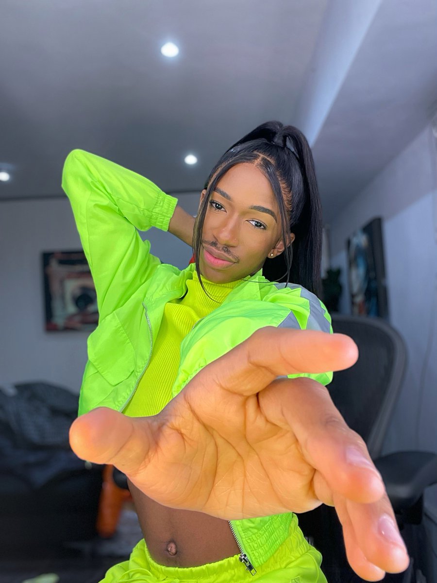 lasizwe's tweet photo. Happy Pride Month 🏳️‍🌈 https://t.co/hPAfau7SeL