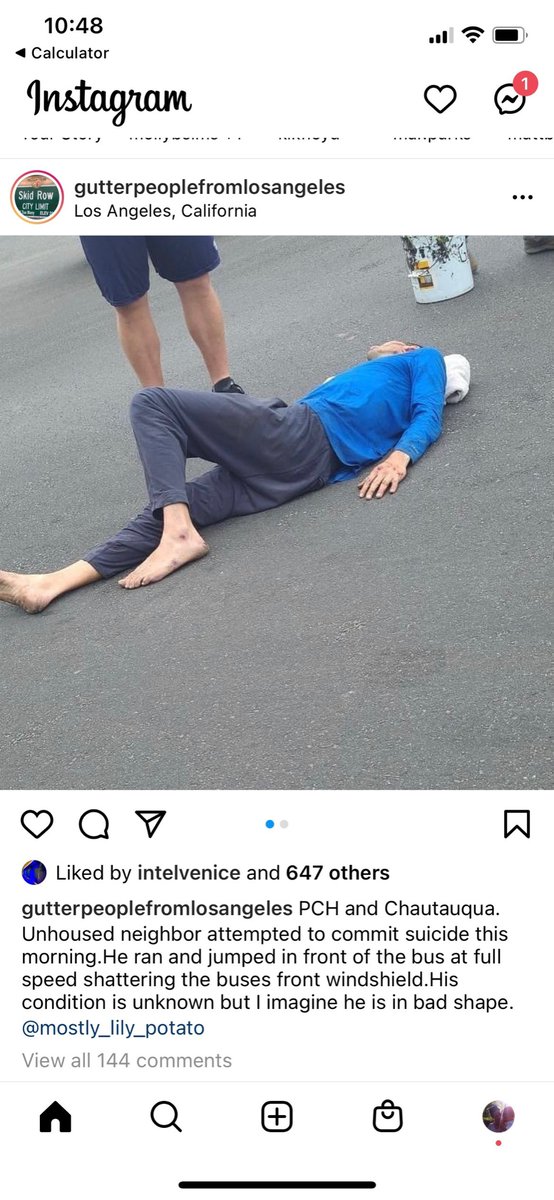 LAUseLogic1's tweet photo. @MikeBoninLA @FOXLA Homeless running onto PCH and Chautauqua today, in front of a bus. This is what Mike Bonin wants to bring to a park or beach near you. https://t.co/GdtI2sXPPV