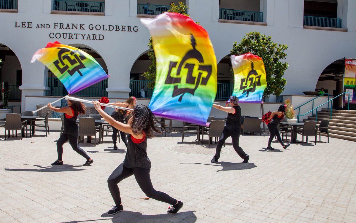 CollegeBandRdo's tweet photo. Happy #Pride Month! https://t.co/dGVQai9sWA