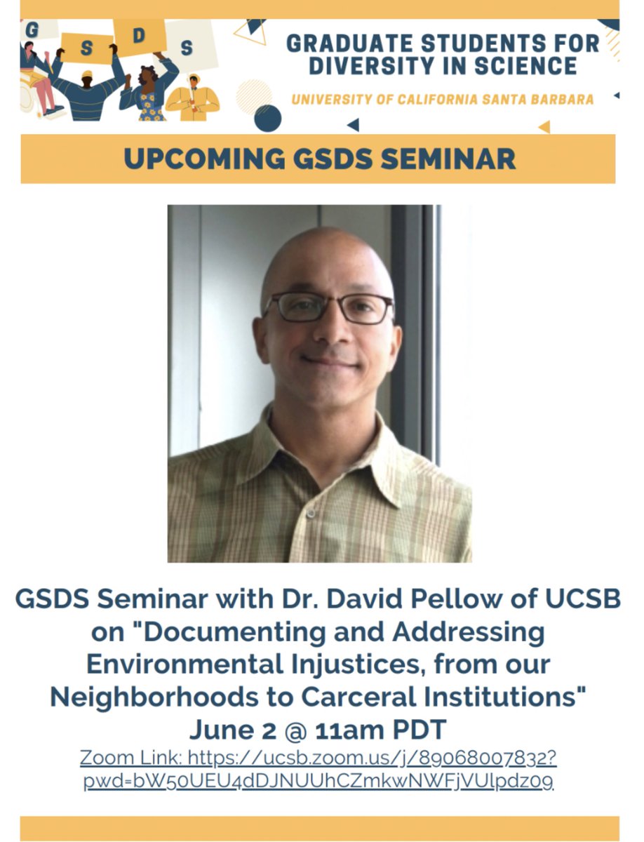 UCSB EEMB DEIW (@eemb_deiw) on Twitter photo Check out this seminar hosted by <a href="/gsds_ucsb/">Graduate Students for Diversity in Science @ UCSB</a> TOMORROW at 11AM! Check out this seminar hosted by <a href="/gsds_ucsb/">Graduate Students for Diversity in Science @ UCSB</a> TOMORROW at 11AM!