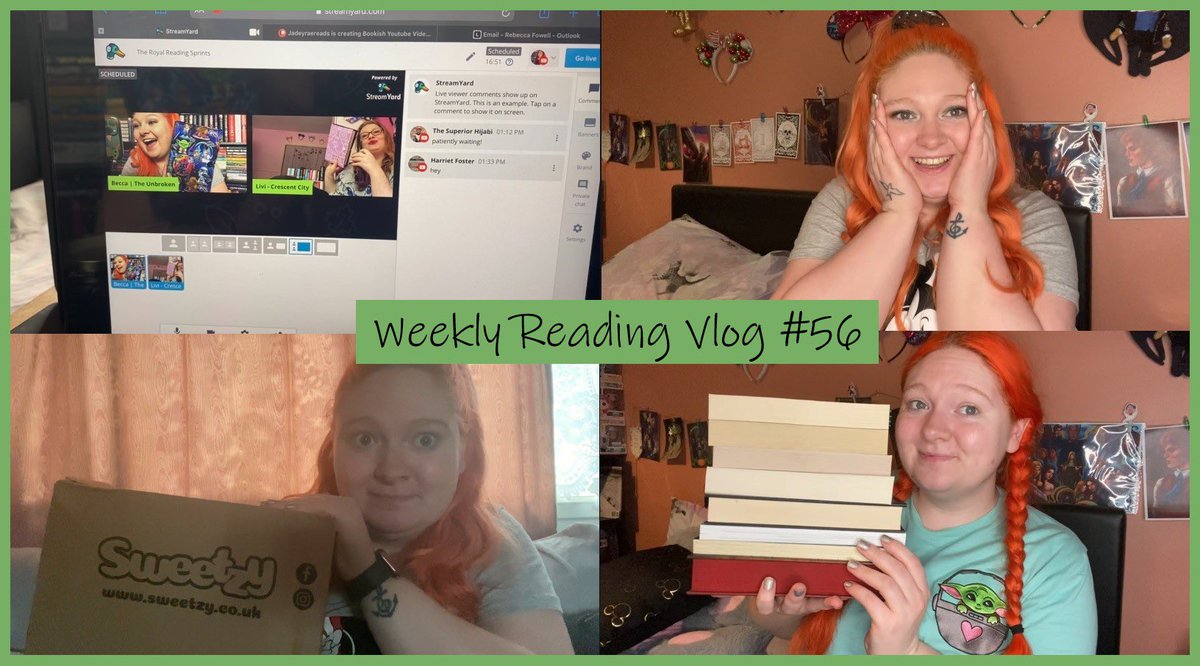 Bank holidays always throw me 🤦🏼‍♀️ but my <a href="/RoyalReadathon/">TheRoyalReadathon</a> / <a href="/DoTheThingAThon/">DoTheThingAThon 📚</a> vlog went up yesterday 
youtu.be/xsuwx9yEZvk