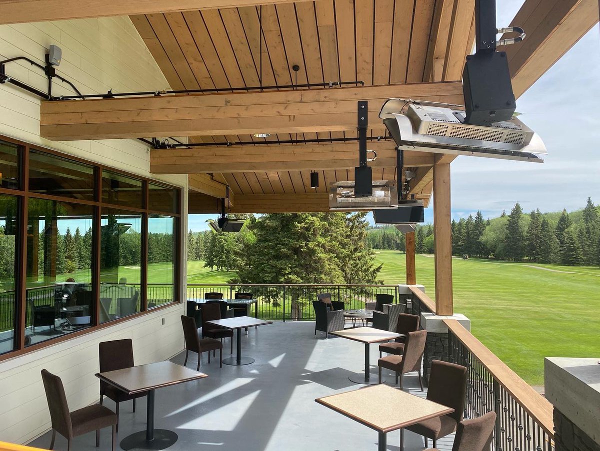 WindyGCC's tweet photo. Members, we are excited to officially have our patio open as well as re-open The Pad! We recommend making a reservation if you are coming down to enjoy our patio by calling 780-988-5501 Ext. 109. We have a great new menu that you will love! 🥳#Windermeregcc #Patio #ThePad https://t.co/1bPu40x4hp