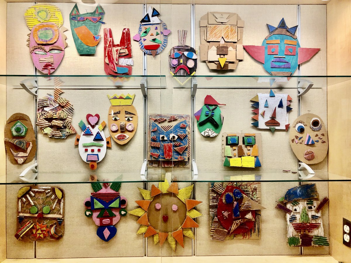 DUXARTK12's tweet photo. DMS Grade 7 Expressive Relief Sculpture 
~the More the Murray-er ;-) https://t.co/aV8kYc80UQ
