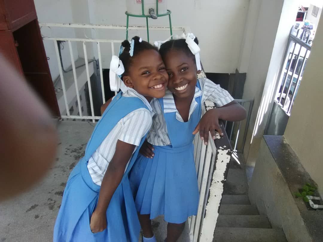 Trinity_HOPE3's tweet photo. What day of the week is most disliked? If you said Tuesday, you are right! Every other day has some semblance of a new beginning, a week halfway over or the end of a week and free time. 

BUT, maybe these pictures of smiling beautiful faces will brighten your Tuesday! 

#haiti https://t.co/kD8Gc3QE0n