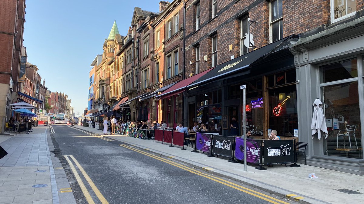 Did somebody order #summer!? 😎 A #sunny stroll from <a href="/LeedsDock/">Leeds Dock</a> to #CallLane this evening ☀️ #Leeds