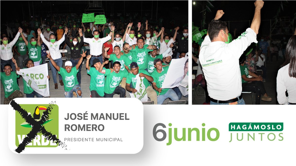 RomeroCoello's tweet photo. Nuestro propósito es claro, hagámoslo realidad ¡Este 6 de junio es el día de votar por Colima, por el futuro y por nuestra gente!
#HagámosloJuntos #ColimaCapitalVerde https://t.co/7nY0faSayY