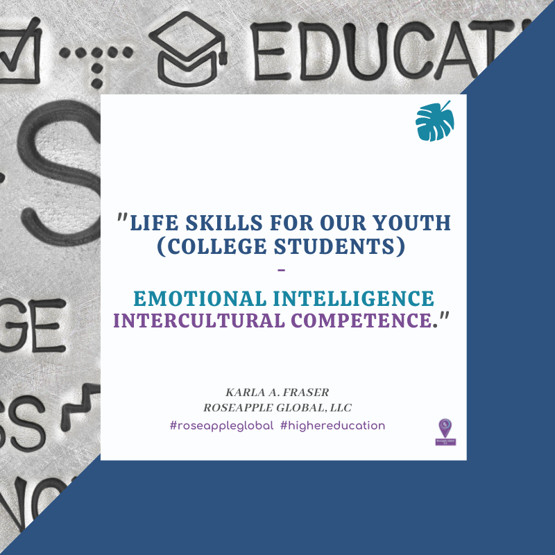 Emotional & Intercultural Intelligence. These #lifeskills are as valuable as the knowledge gained from textbooks.

#emotionalskills #interculturalskills #globalhighered #higheredexpat #highered #iheconsulting @NASPA_IEKC #intlELOC @MENASANASPA #expatexpression #roseappleglobal