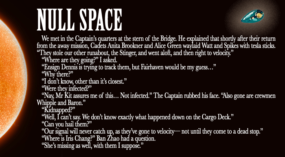 RT @Smart_Reads: Jumping ship in...
Null Space
#steampunk #scifi 

https://t.co/NGyahlwsuF https://t.co/Ta8Z7XECz3