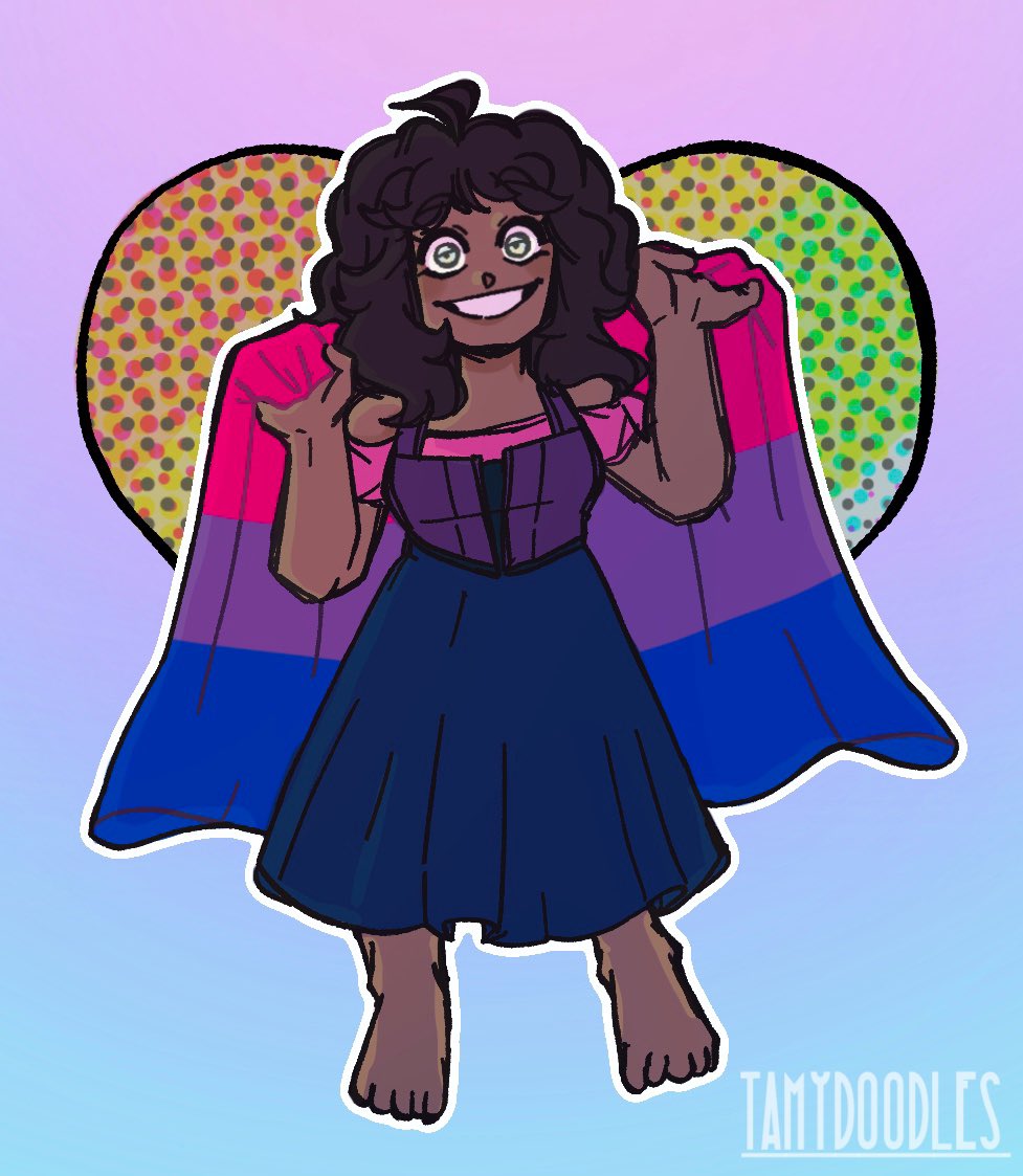 Endermara2's tweet photo. Happy Pride Month everyone!!! Here’s my girl Astra for today!
💖💜💙🏳️‍🌈
-
#Pride2021 #ocs #originalcharacter #digitalart https://t.co/urWVDJODrP