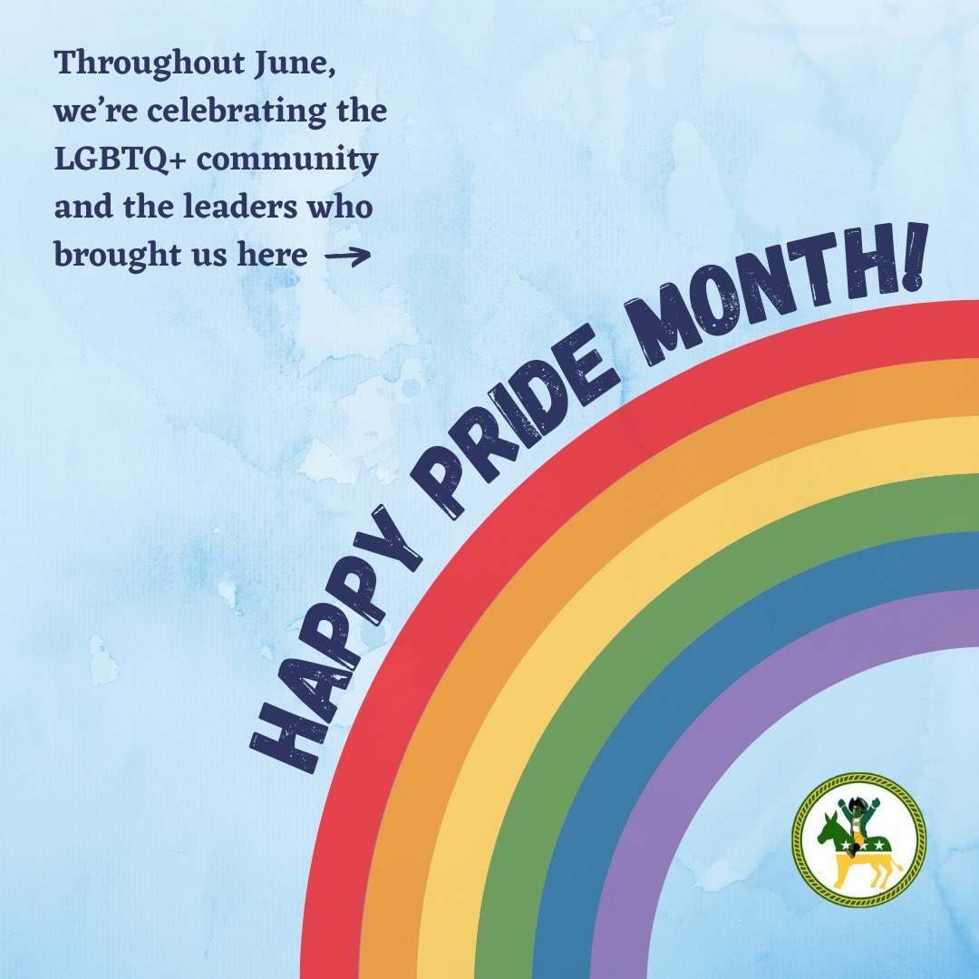 GMUdems's tweet photo. Happy #Pride2021 ! We celebrate the community and remember the leaders before us who kickstarted the fight for LGBTQ+ equality. Know that you are valid whether you’re out and proud or still in the closet. Celebrate safely and keep an eye out for more Pride info from GMUDems 💙 https://t.co/Mq22sJy8yF