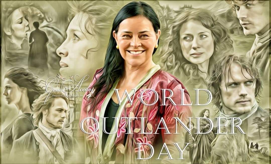 It is a little bit late, but... Happy #WorldOutlanderDay everyone!! 📖🖥💞🥰😘