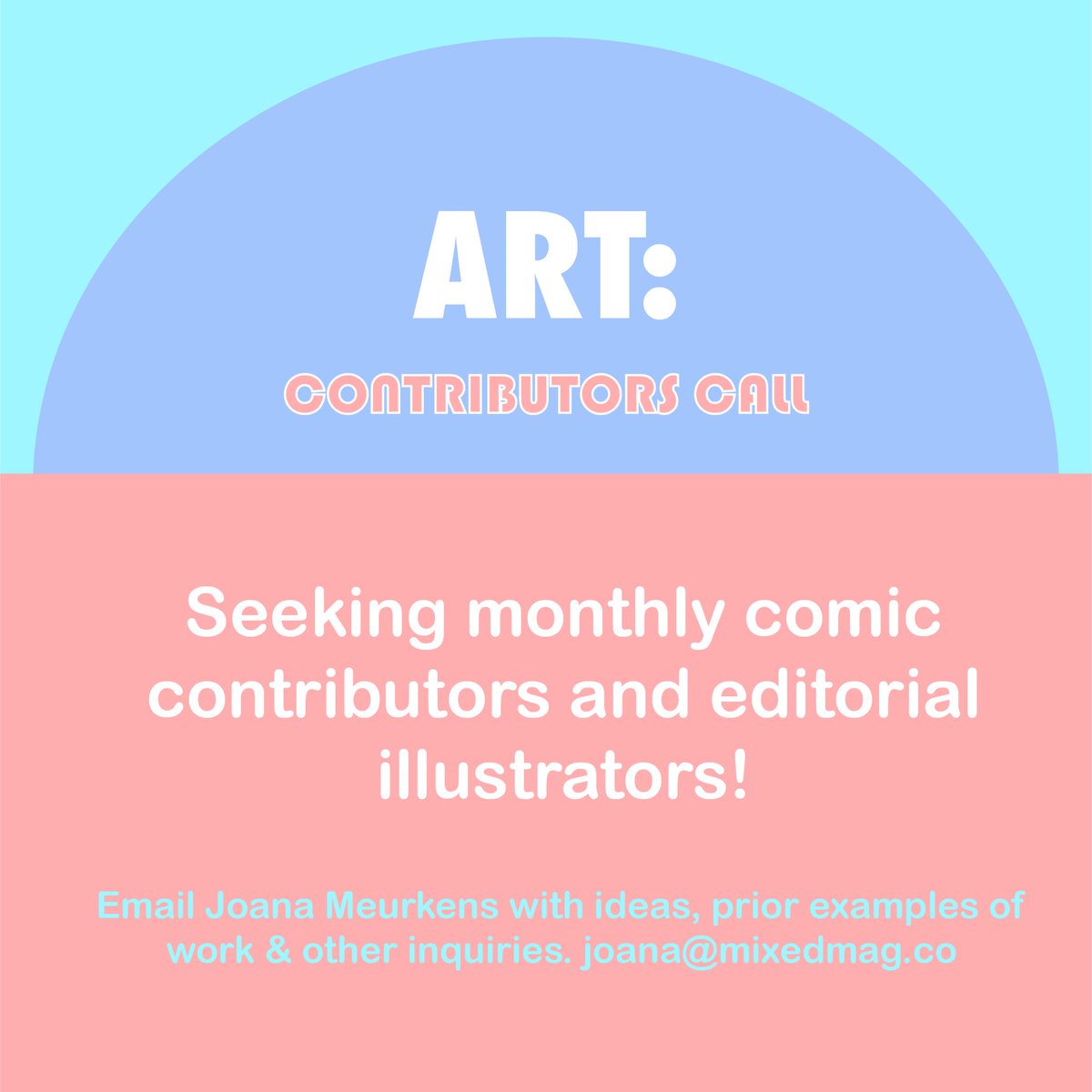 Interested in joining our team of writers?

We’re looking for monthly contributors in the following sections! DM us with questions and share with your networks! ✨