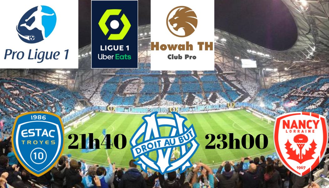 Ce soir début de la nouvelle saison de la Pro Ligue 1 de <a href="/ClubPROfifa211/">PRO CHAMP</a> ! 
Troyes @fadas_fc 
Nancy <a href="/calvasses/">FC Calvasses</a> 
Vaaaamosss l'OM !