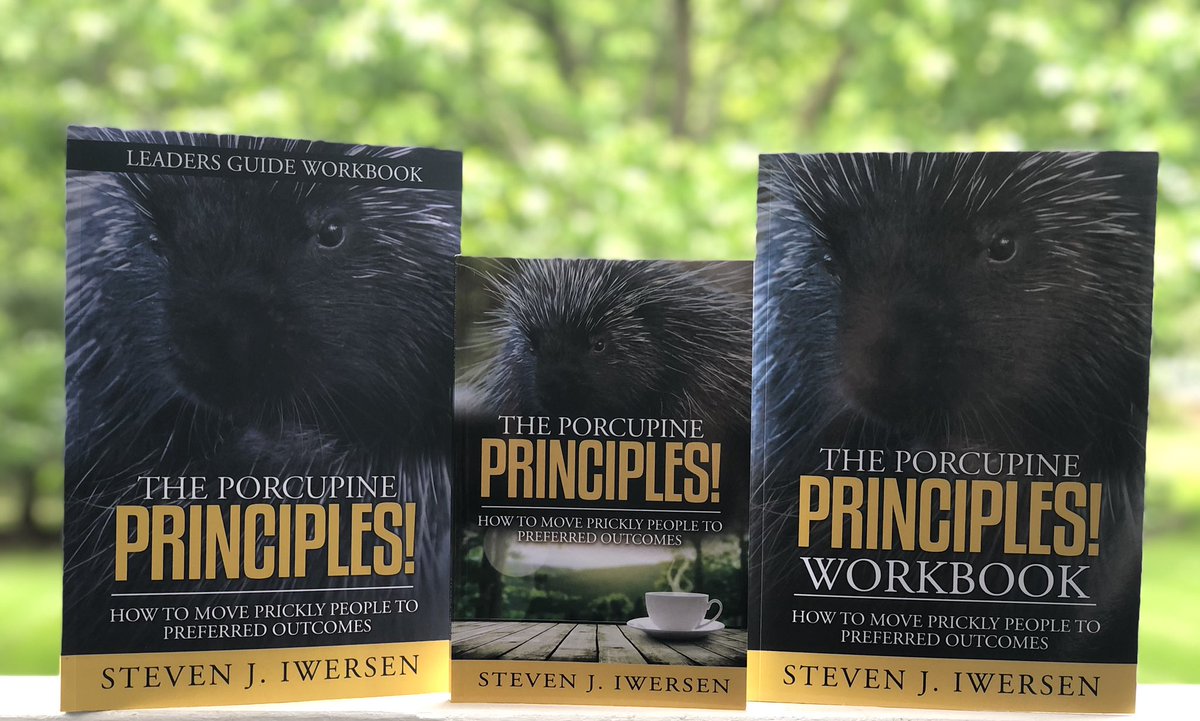 Just in time for the World Champion Porcupine Races!!! “The Porcupine Principles!” is now available with Workbook and Leaders Guide. This is a great resource for #teams going through big changes and struggling with some prickly personalities. bit.ly/PricklyWorkboo… on Amazon