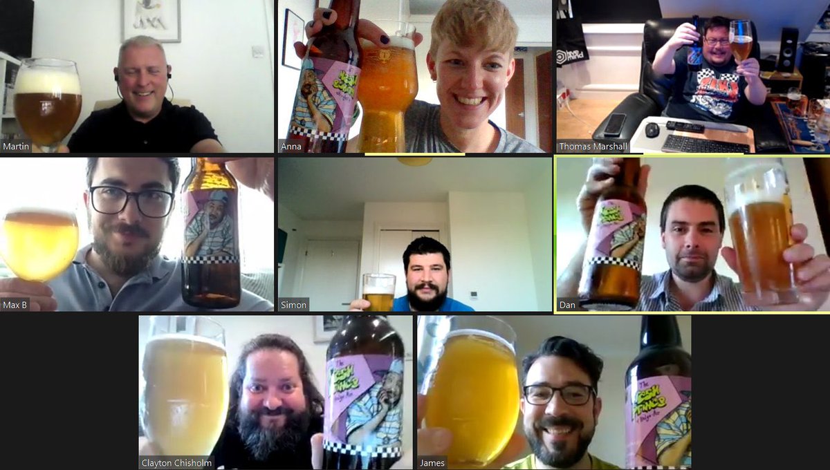 This *could* be our last virtual share, hoping to return in person next month 🤞🏼🤞🏼

Celebrating with ‘The Fresh Prince of Belge-Air’, from our resident homebrewer <a href="/ChilliBeard/">ChilliBeard</a> / <a href="/HeBrewsBeer/">He Brews</a>