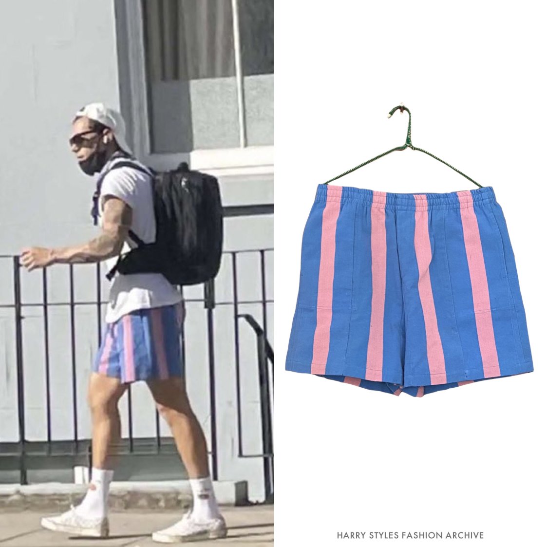 harry styles checkered vans