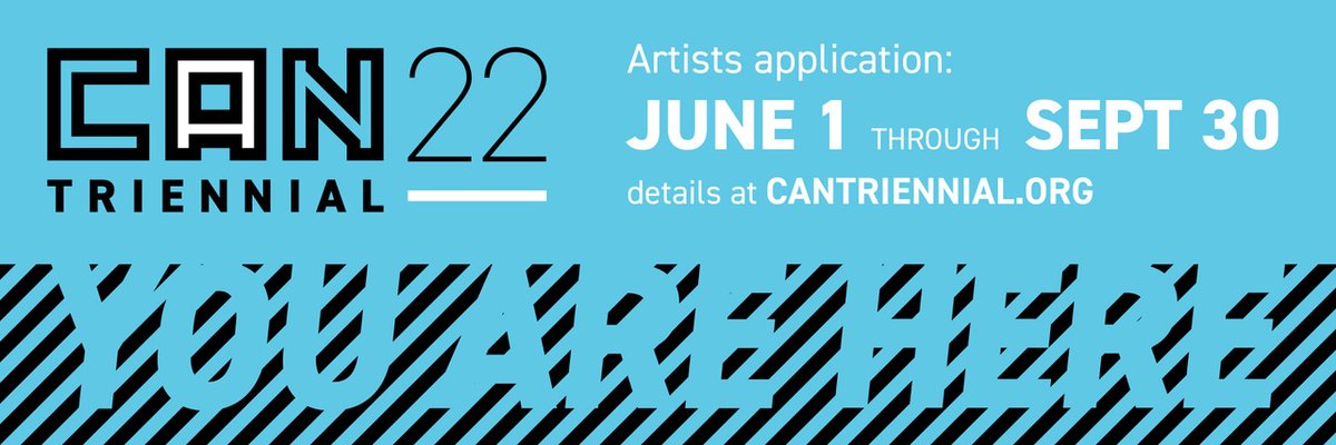 CAN Triennial 2022 is a city-wide art exhibition presented in venues all over Cleveland, July and August 2022. The artist application is now open and free to apply. Learn more at CanTriennial.org

#CanTriennial #CanTriennial2022 #YouAreHere #CANJournal