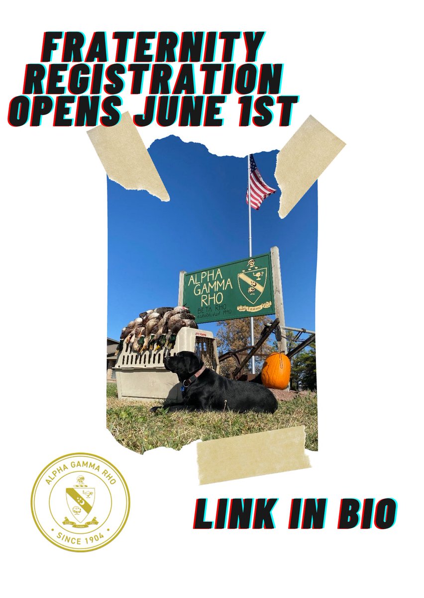 The day is finally here! IFC registration is officially open click the link in our bio to get in touch with a brother today! 
.
.
.
#makingbettermen #oabaab #recruitment #gogreek #rushagr