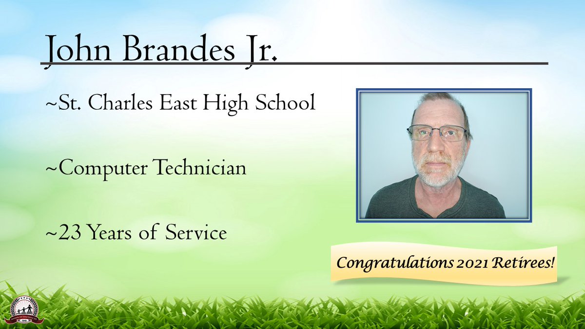 During the month of June, we will be honoring our District 303 retirees with posts that include their name, position in the district and photo. Congratulations to our 2021 retirees. We hope you enjoy your retirement!