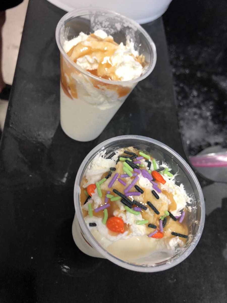 TwiningChem's tweet photo. Colligative properties - freezing point depression- a topic left off the AP Chem test. So we needed to study and experiment by making Ice Cream!!!!!! #DFHSscience #DFHSChemistry https://t.co/vThDD1JvTP
