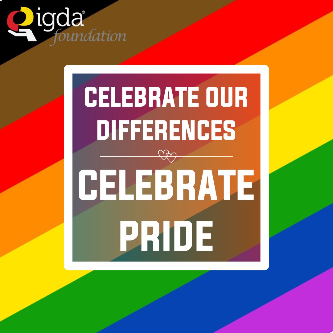 Happy Pride everyone! 

Image description: Rainbow background including the black and brown stripes and in the center it says "Celebrate our differences. Celebrate Pride". 
#Pride2021