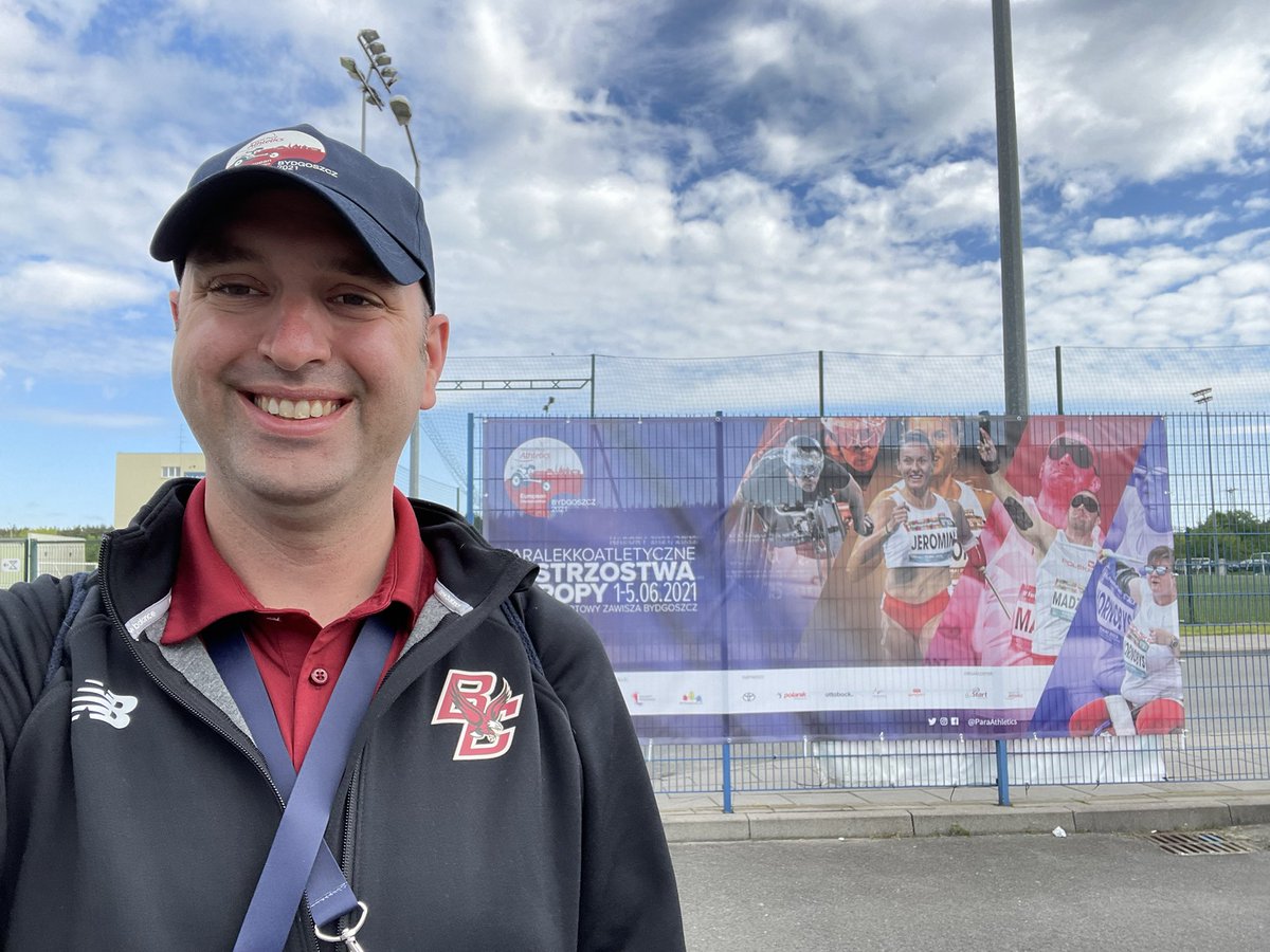 Great first day of competition <a href="/ParaAthletics/">Para Athletics</a> #Bydgoszcz2021 #ParaAthletics. It’s on honor be here as the medical delegate