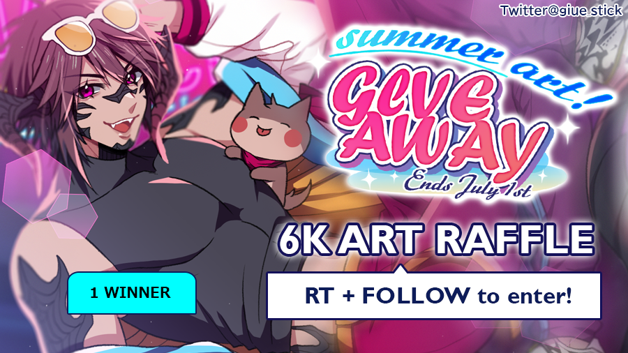 natus_vincer's tweet image. 🎈🎁6K ART RAFFLE🎁🎈

Thank you everyone for 6k, I've been working really hard for the past 6 month so it's time for a little summer break!! I'm giving away a halfbody drawing to celebrate!

🎈1 winner
🎈RT + follow to enter
🎈Ends July 1

🍕Patreon: patreon.com/natus_vincer
