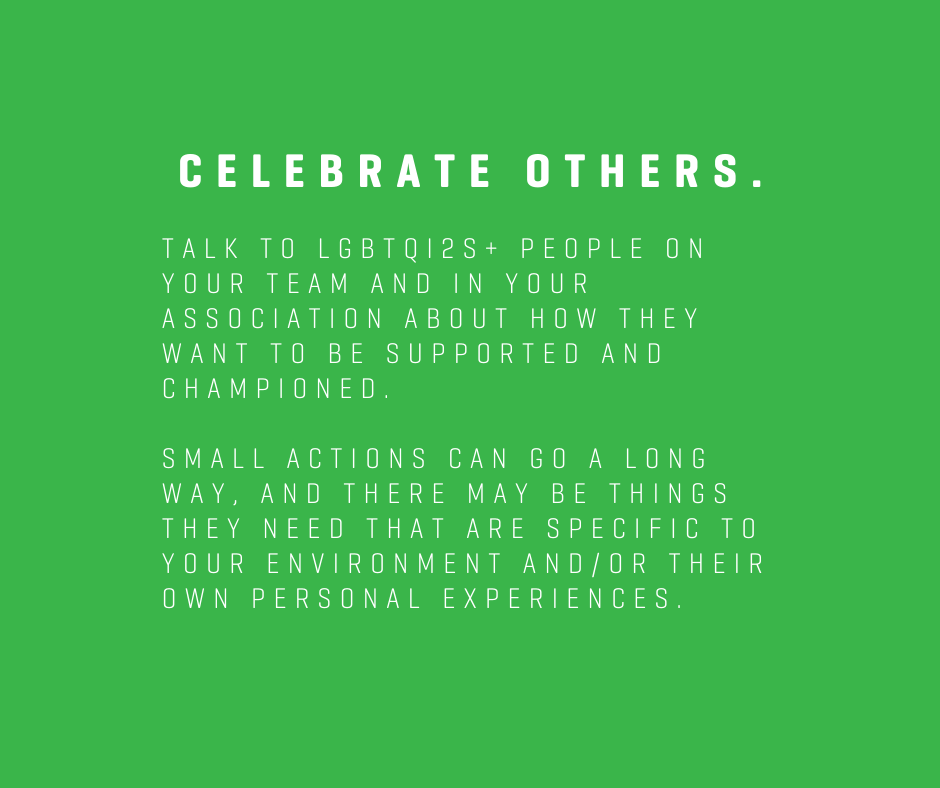 SoftballCanada's tweet photo. Here are four ways to promote inclusion in softball - everyone can make a difference 🏳️‍🌈 #PrideMonth2021 https://t.co/VYUknDBrke